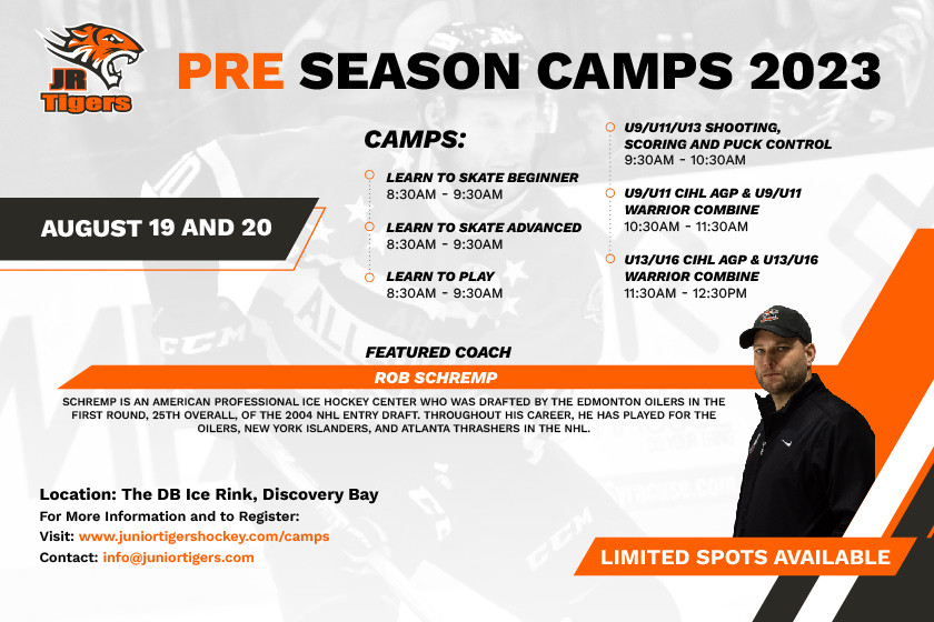 Junior Tigers Pre Season Camp 2023