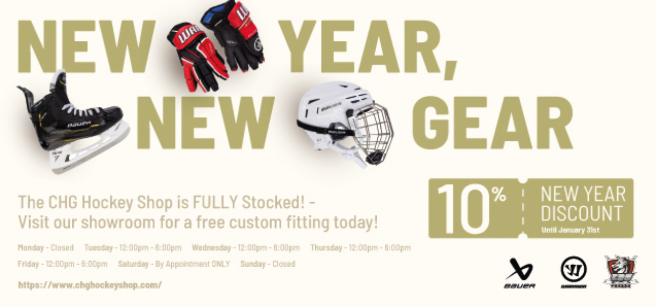 10% New Year New Gear Sale!