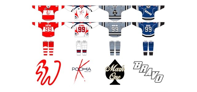 2015-2016 SCIHL Team Jerseys