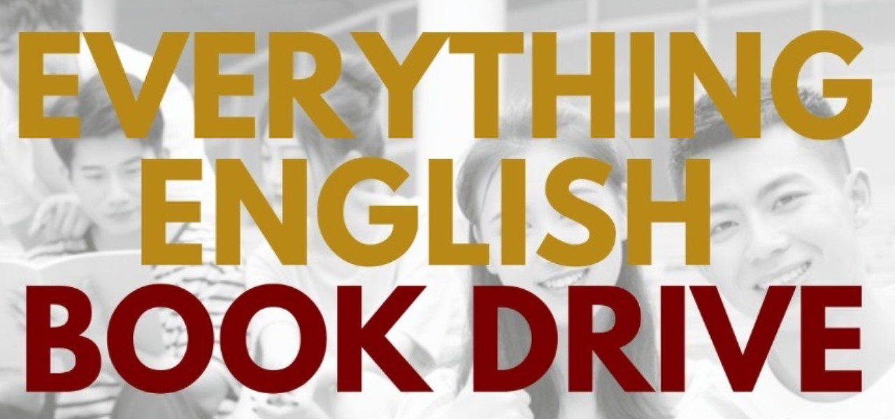Everything English Book Drive