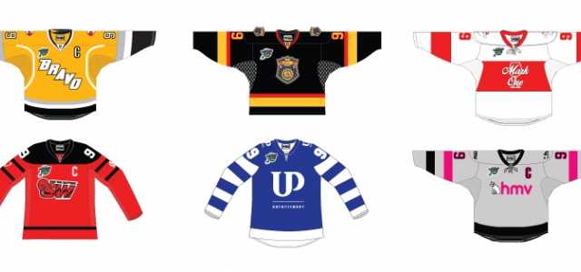 2016-2017 SCIHL Team Jerseys